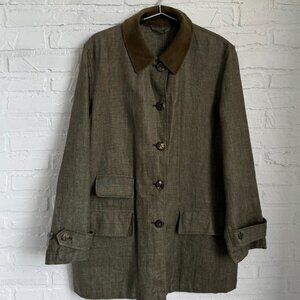 Kleider Habsburg Baden Green Loden Linen Jacket Austrian Traditional Mens Size M